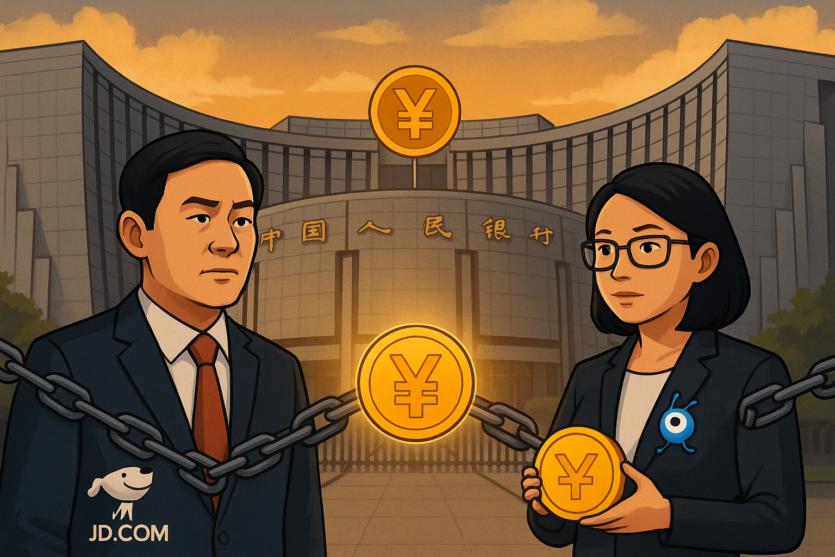 Китайські техногіганти готові запустити юань-стейблкоїни