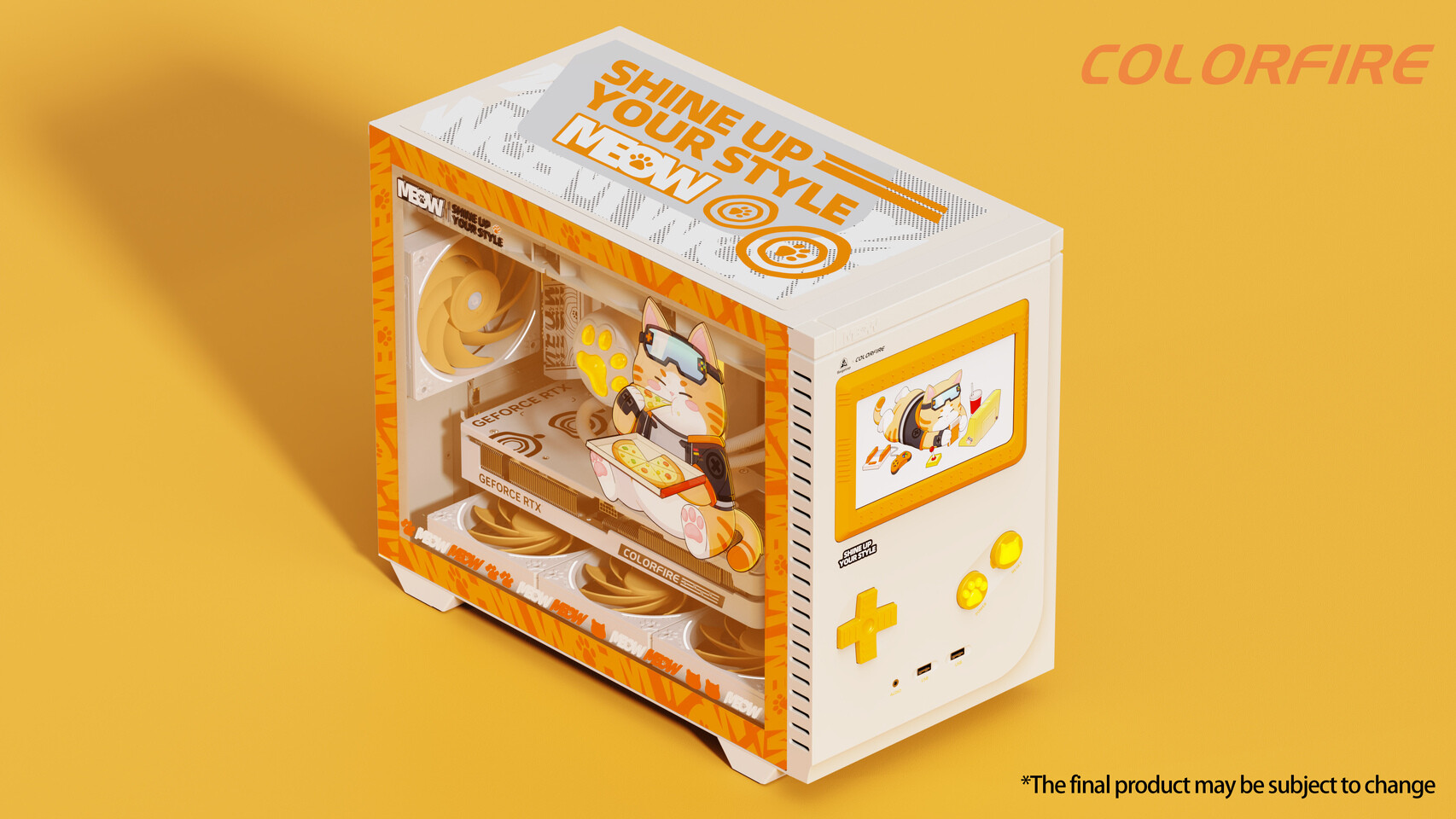 Colorful представила стендовий ігровий ПК, комп'ютер &laquo;Мяу&raquo; та інші новинки