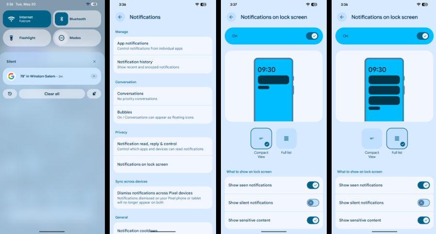 Android 16 QPR1 Beta 1 з Material 3 Expressive вже на Google Pixel &mdash; найцікавіші оновлення інтерфейсу