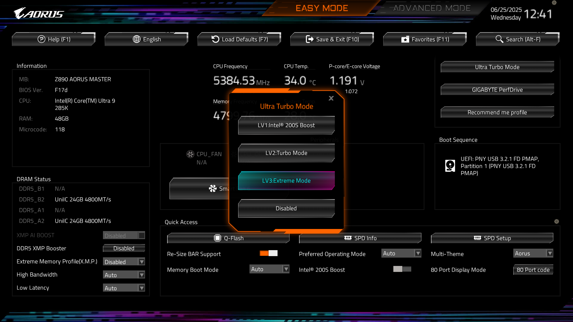 Ultra Turbo Mode на материнських платах Gigabyte покращує продуктивність в іграх на 35%
