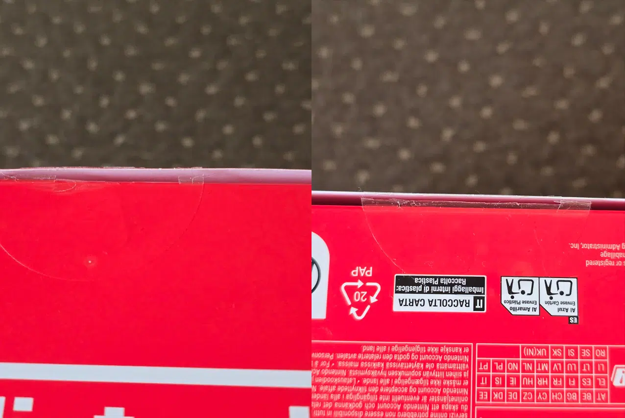 Покупці отримали Nintendo Switch 2 у відкриваних коробках з заляпаними екранами