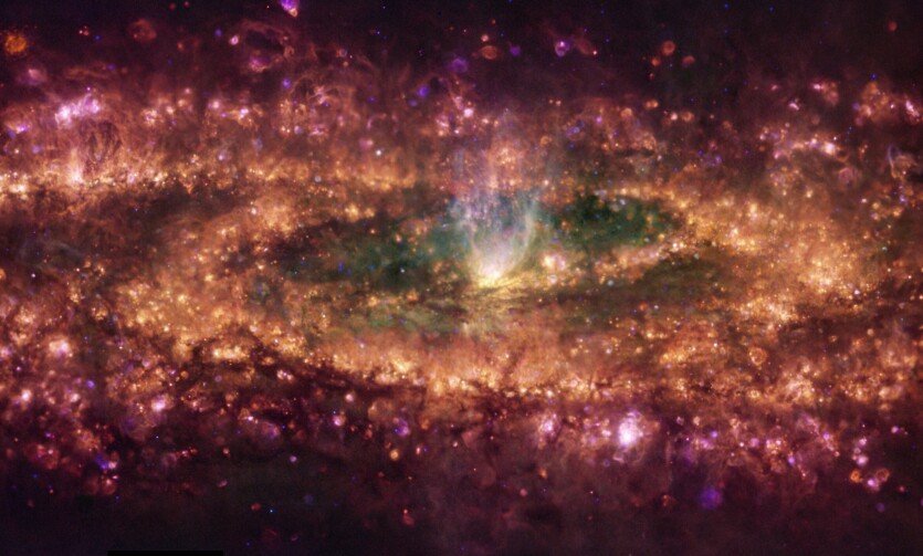 Космічна краса: 65 тисяч світлових років у детальній кольоровій карті галактики Скульптор