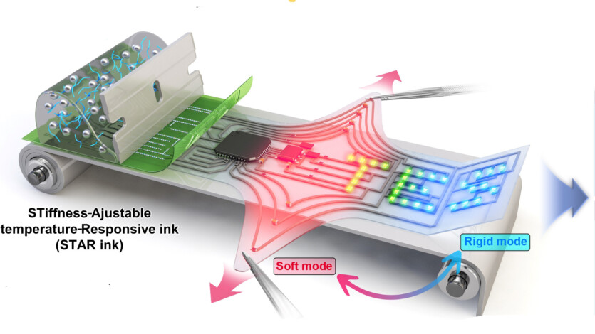 Нове електронне чорнило дозволяє друкувати тверді або м’які мікросхеми