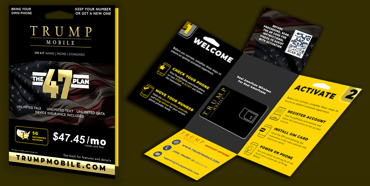 Трампофон: родина президента США запускає Trump Mobile та телефон T1