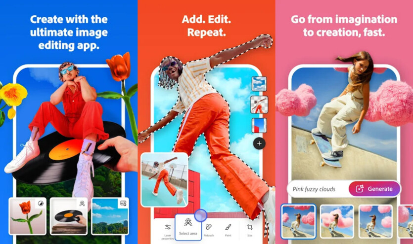 Photoshop для Android з ШІ та шарами: Adobe відкрила бета-тест