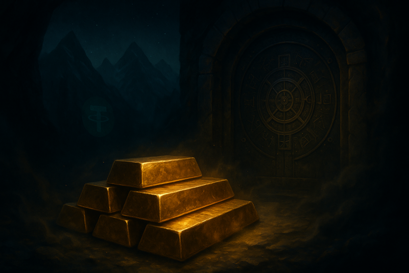 Крипта криптою, але Tether зберігає 80 тонн золота на $8 млрд у таємному сховищі