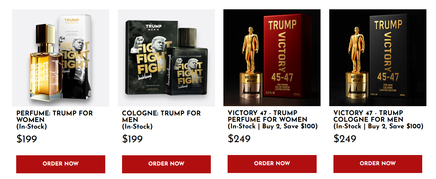 Чим пахне Трамп? Президент США запустив лінійку парфумів, які можна купити за TRUMP