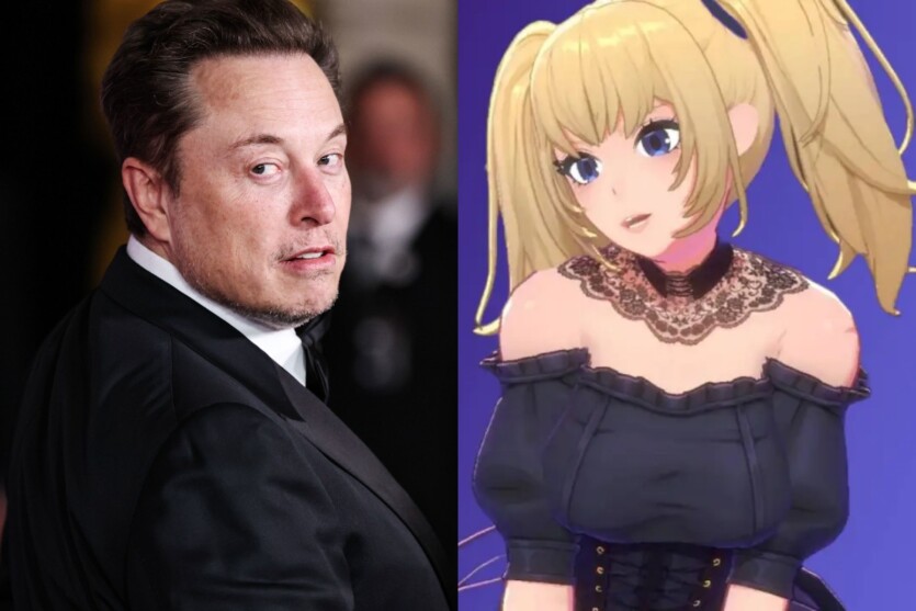 Ілон Маск шукає «вайфу-розробника» для Grok на зарплату $440 000