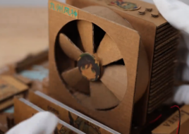 Коли мама не купила комп'ютер: користувач зібрав «ігровий ПК AMD» з картону, і він певним чином працює