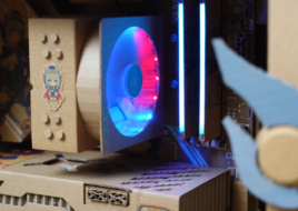 Коли мама не купила комп'ютер: користувач зібрав &laquo;ігровий ПК AMD&raquo; з картону, і він певним чином працює