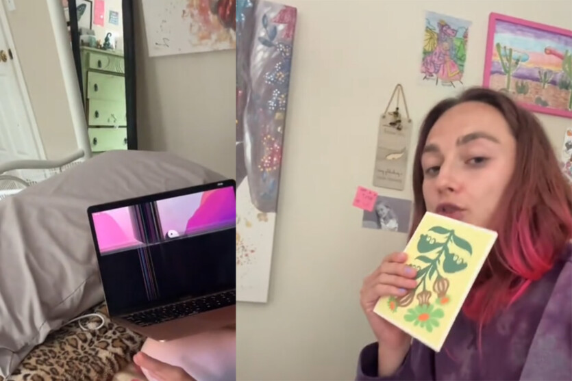 Екран Apple MacBook може розтрощити звичайна поштова листівка &mdash; виробник каже, що це не баг, а фіча