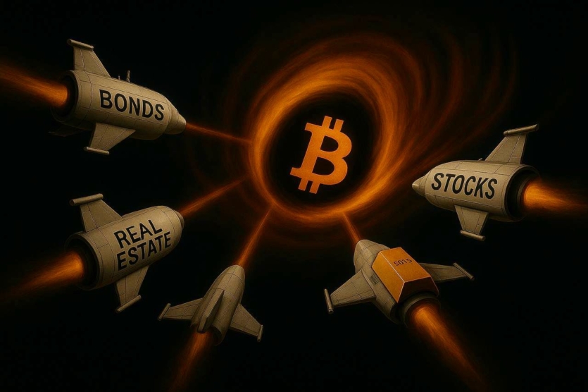 Біткоїн наздоганяє золото і коштуватиме $185 тис. до кінця року, &mdash; аналітики Tephra Digital LLC