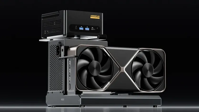 Встановити ПК на відеокарту: нова докстанція eGPU Aoostar EG01 дає таку можливість