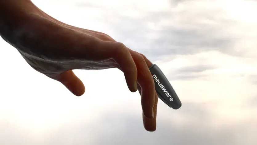 Стартап Mausware показав Finger Maus &mdash; мишу-напальчник, що працює без поверхні