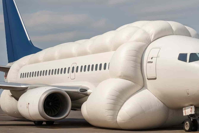Велетенська подушка безпеки врятує пасажирів під час авіакатастрофи