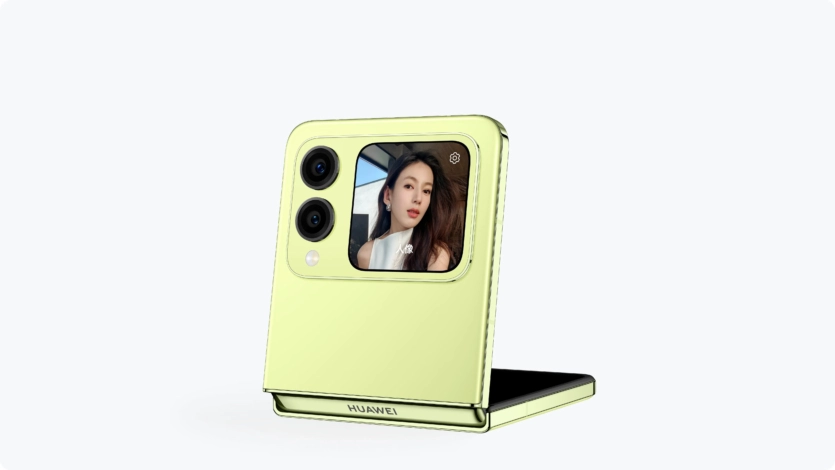 Щось яскраве в дизайні: Huawei представила nova Flip S, "розкладачку" з другим екраном