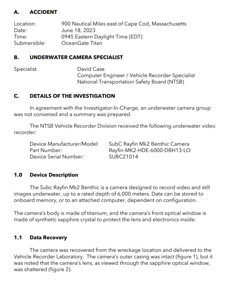 Накопичувач SanDisk з загиблого батискафу "Титан" від OceanGate знайдений неушкодженим з фото та відео