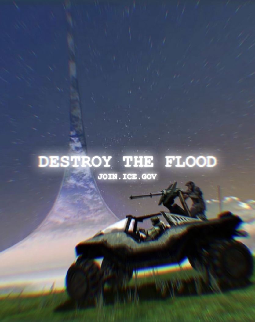 Уряд США використав арти Halo для закликів "знищення" імміграції