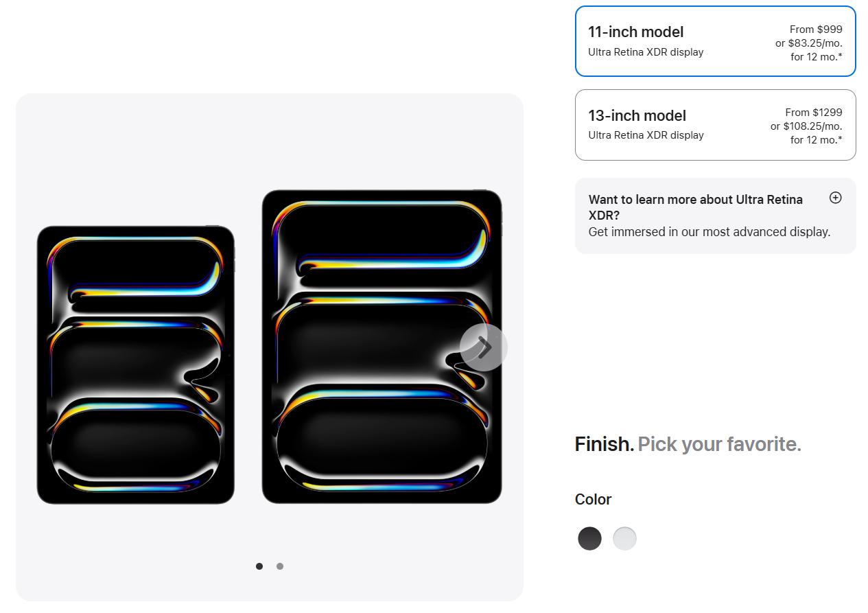 Представлений Apple iPad Pro M5 з чипами зв’язку як в iPhone 17 Pro