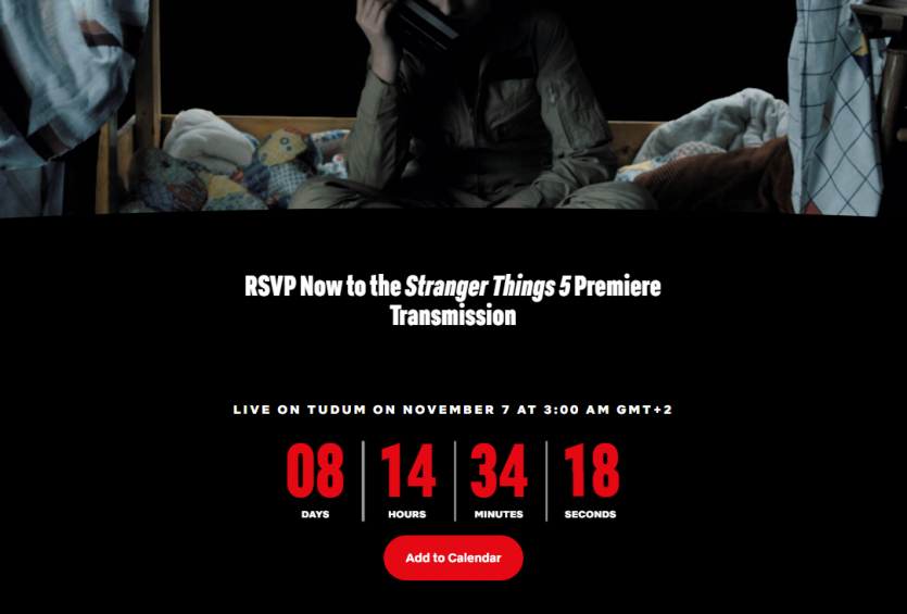 Чекаєте на "Дивні дива"? Хитрий трюк на сайті Netflix дає змогу подивитись перші хвилини 5 сезону