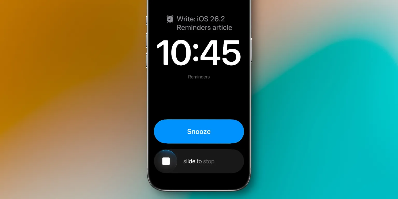 Вийшла бета iOS 26.2: усі нові функції в Apple Music, Podcasts, Reminders та Liquid Glass
