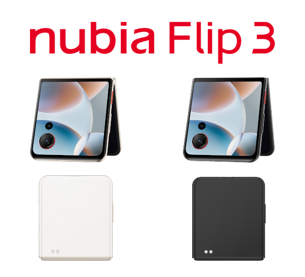 Перші зображення нових Nubia Fold та Flip 3 демонструють дизайн "не як у всіх"