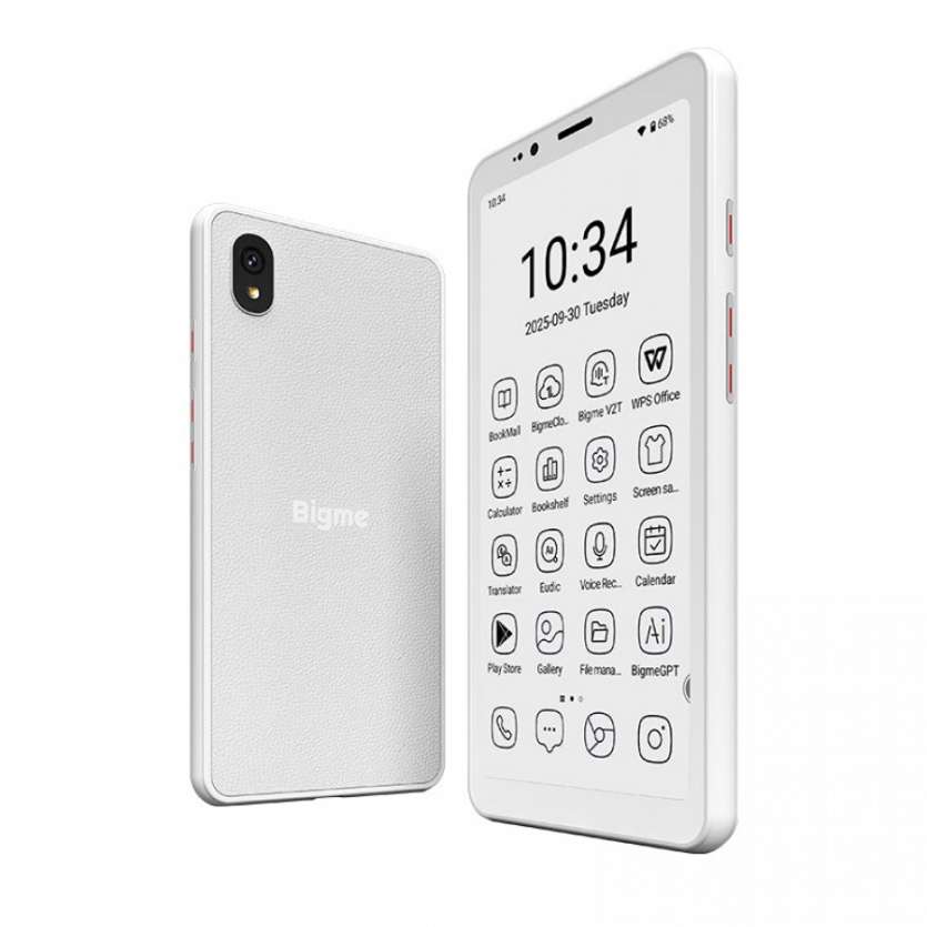 "Паперовий” смартфон: Bigme HiBreak S з кольоровим E Ink та Android коштує $279