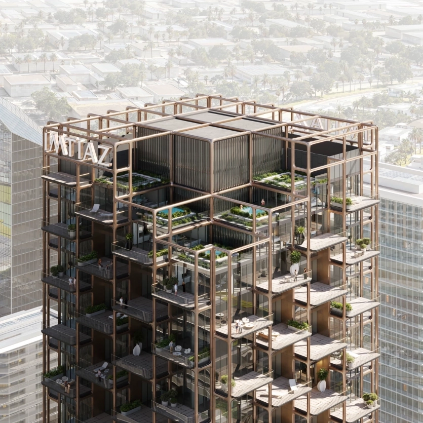 Вежа навиворіт: в Дубаї збудують хмарочос з великими терасами, як у фантастичних фільмах