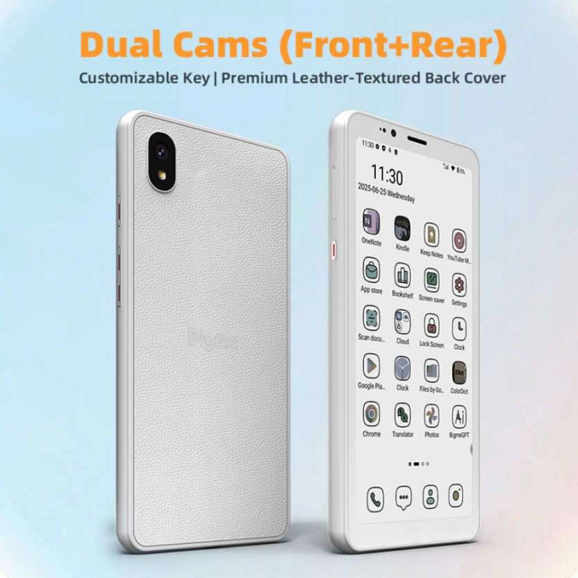 "Паперовий” смартфон: Bigme HiBreak S з кольоровим E Ink та Android коштує $279