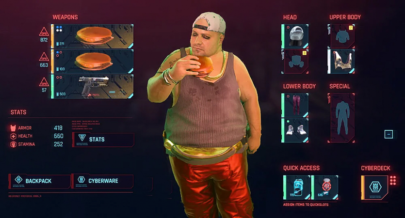 Ютубер прожив тиждень у Cyberpunk 2077 — у реальному житті їв, спав і робив все інше як NPC