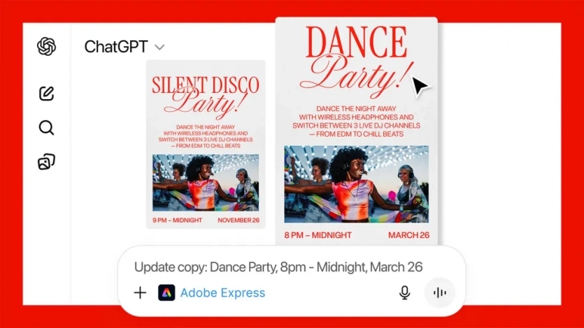 Всі в ChatGPT! Чатбот отримав власні Adobe Photoshop, Express та Acrobat — безплатна обробка фото та PDF за лічені секунди