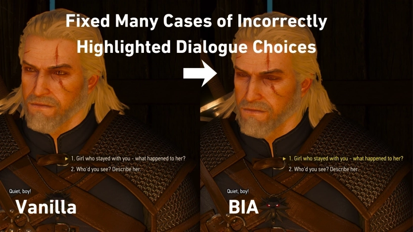 Велетенський мод The Witcher 3 містить 5750 виправлень гри та вирізаний контент