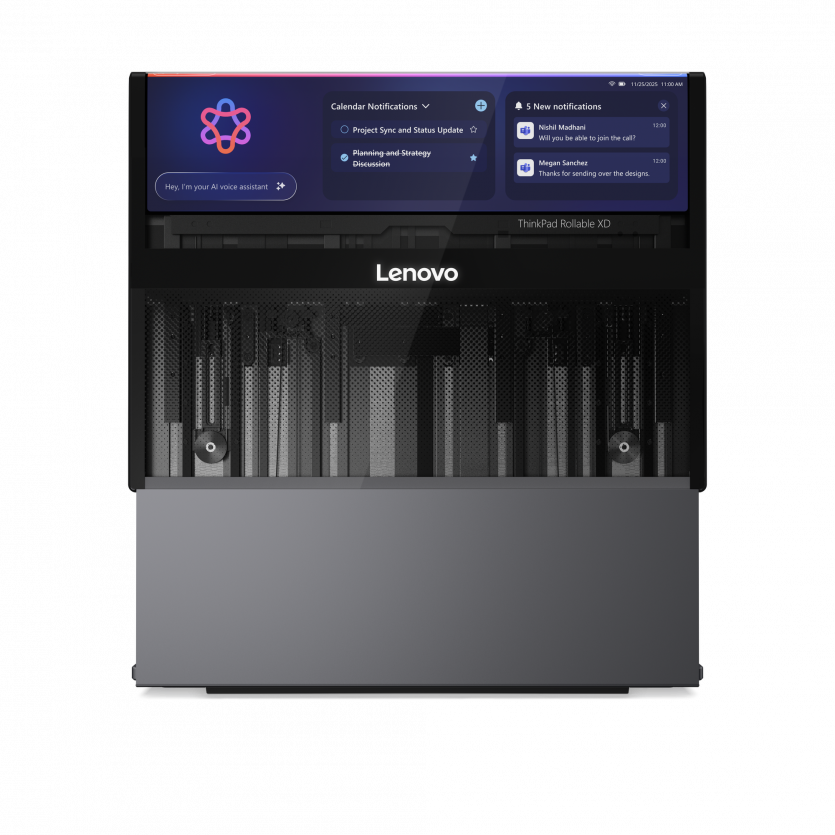 Новинки Lenovo: майже квадратний ThinkCentre, розсувний Legion Pro Rollable та оновлення ноутбуків
