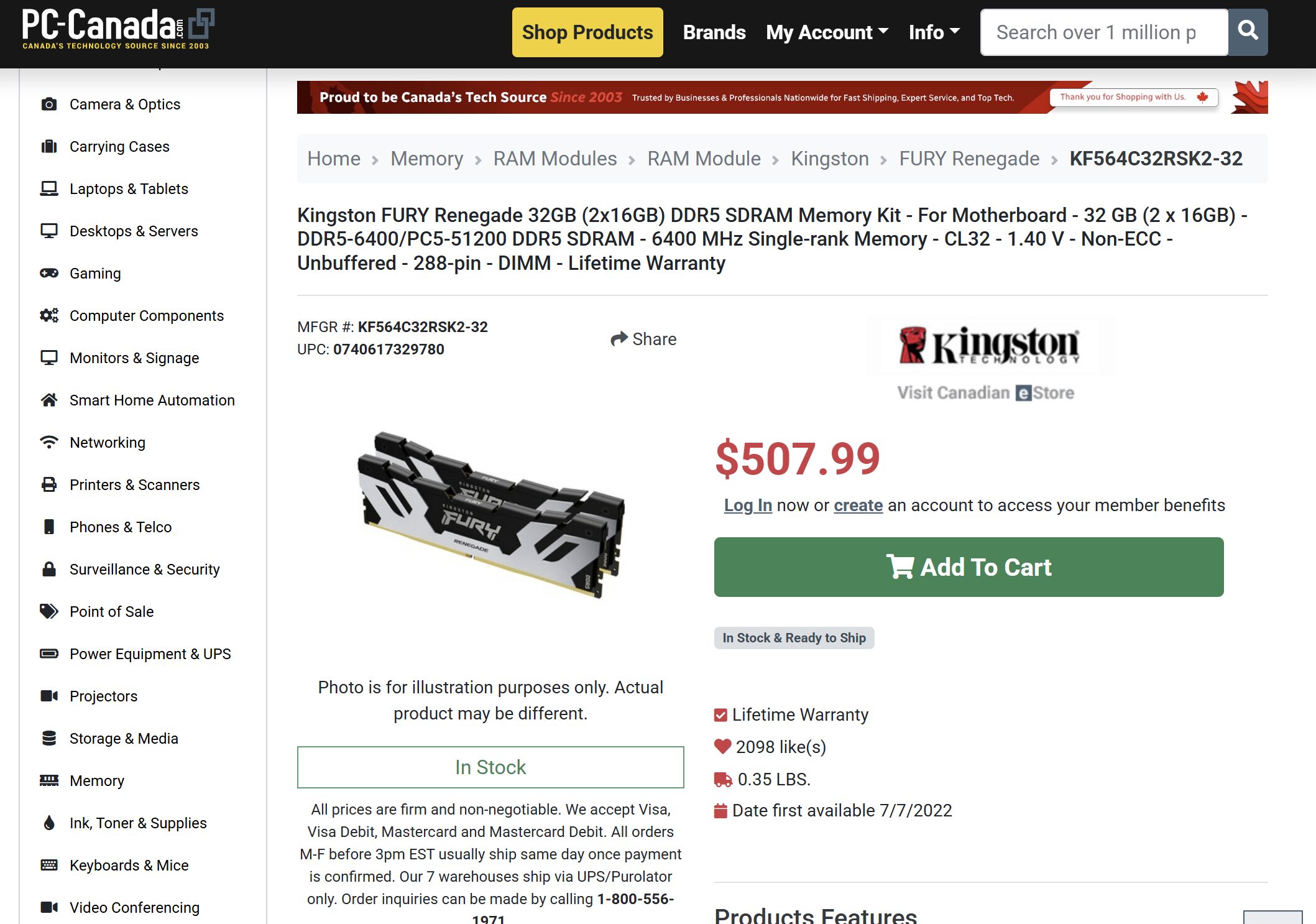 &ldquo;Доплатити або скасувати&rdquo;: магазин зажадав більше грошей за DDR5, вартість якої підтвердив напередодні