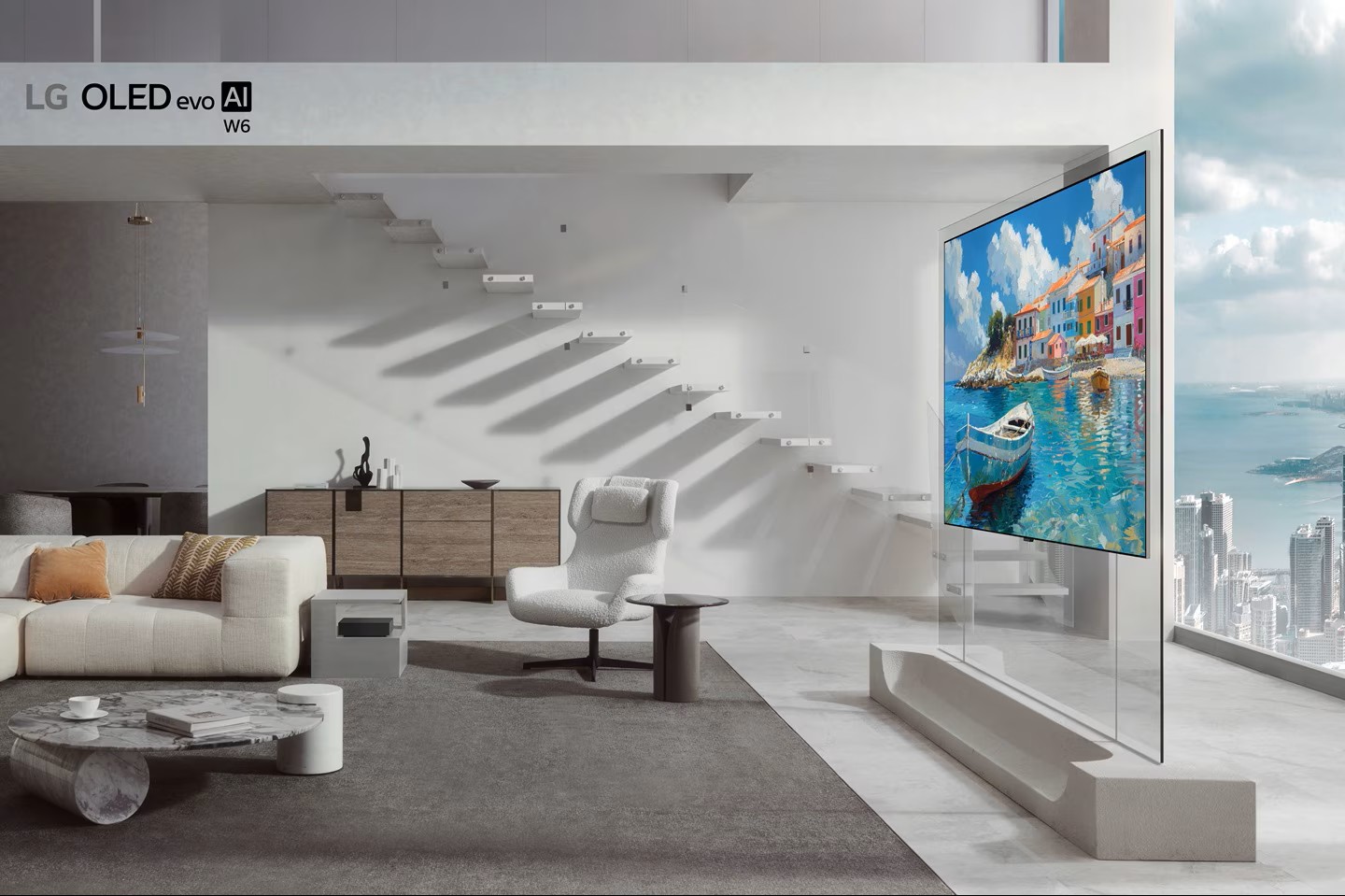 LG показала OLED телевізор-шпалери завтовшки 9 мм &mdash; без дротів і з рекордною яскравістю