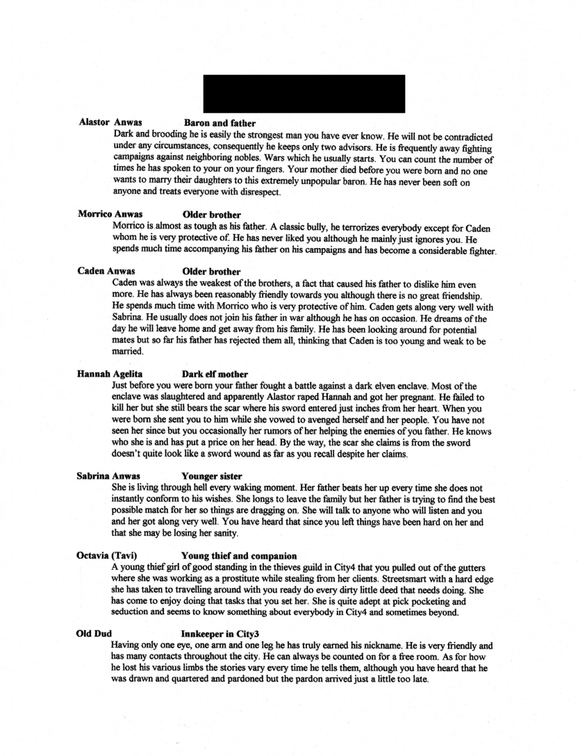 Так народився Skyrim: знайдено оригінальні нотатки "батька Elder Scrolls" з кампаній D&D