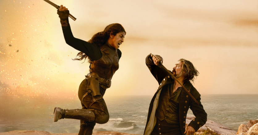 "Пірати Карибського моря" від творців "Месників": з'явились перші кадри бойовика "Блеф" з Карлом Урбаном