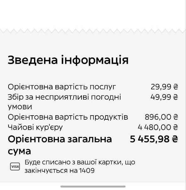Що коїться з Glovo? Українці скаржаться на непогоджені зняття чайових у 5000-11000 грн