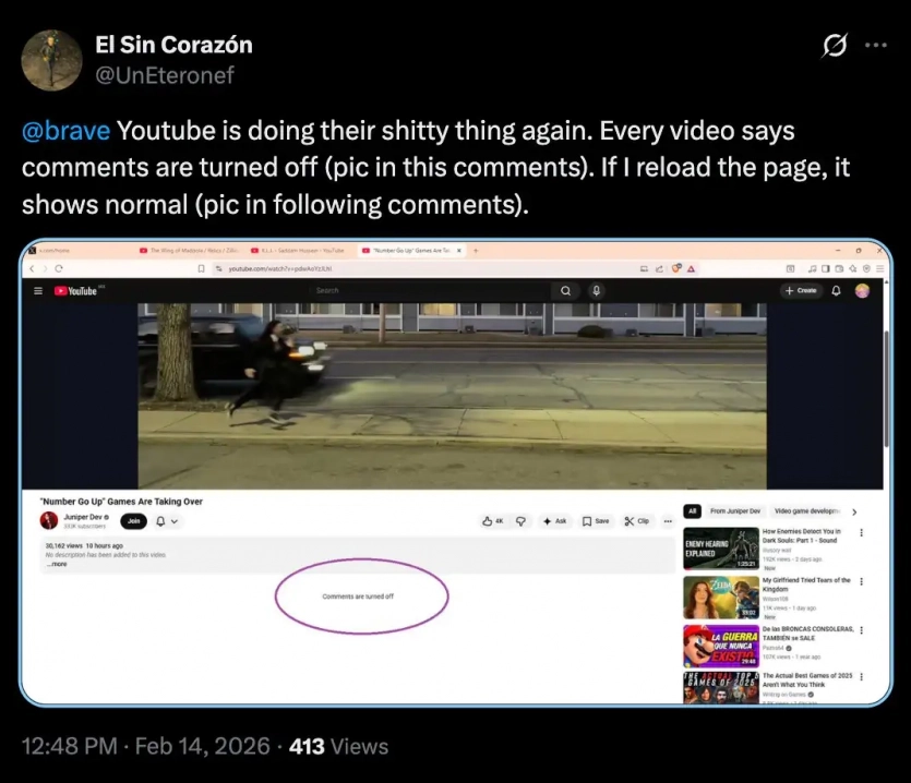 YouTube закрив коментарі та описи відео для людей із блокувальниками реклами