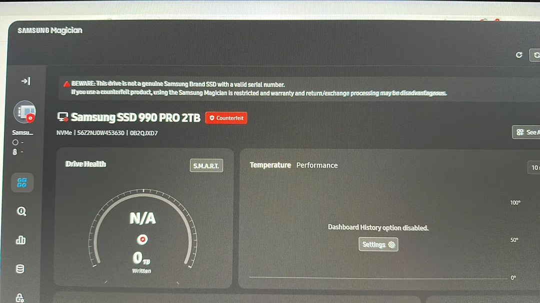 Фейкові SSD з легкістю обманюють Windows: на ділі "бюджетний" Samsung 990 PRO був повільнішим за флешку 2005 року