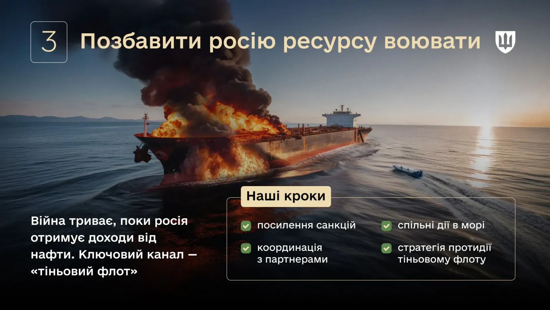 Закрити небо, зупинити ворога, позбавити росію грошей: три кроки до миру від Михайла Федорова
