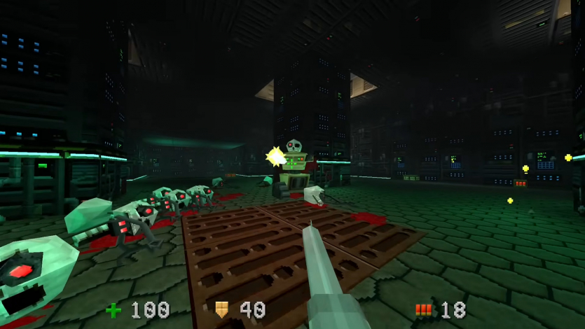 Розробник створив шутер QUOD, схожий на Quake, розміром 64 КБ: “влізли” три рівні і бос