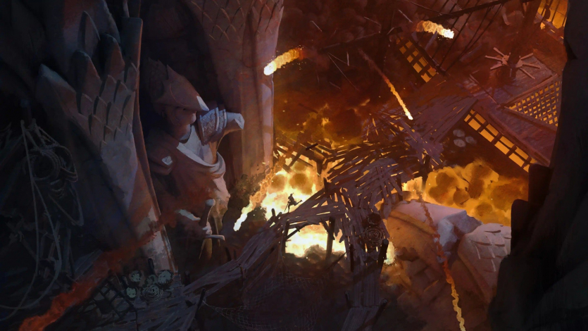 "Все як Толкін прописав": арти скасованої гри "Володар перснів" показали гавань Умбар та заїзд "Брикливий поні&rdquo;