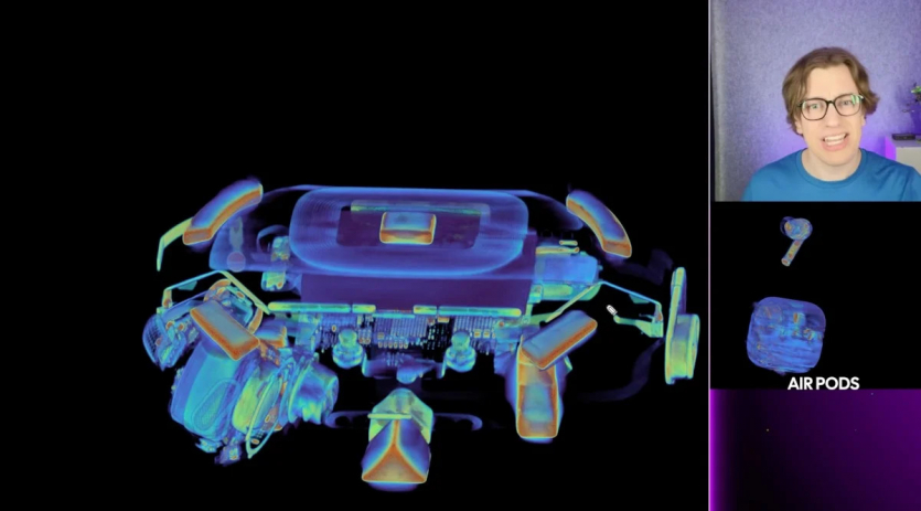 Apple варто хвилюватись? KT-скан порівняв оригінальні AirPods та копію за $10