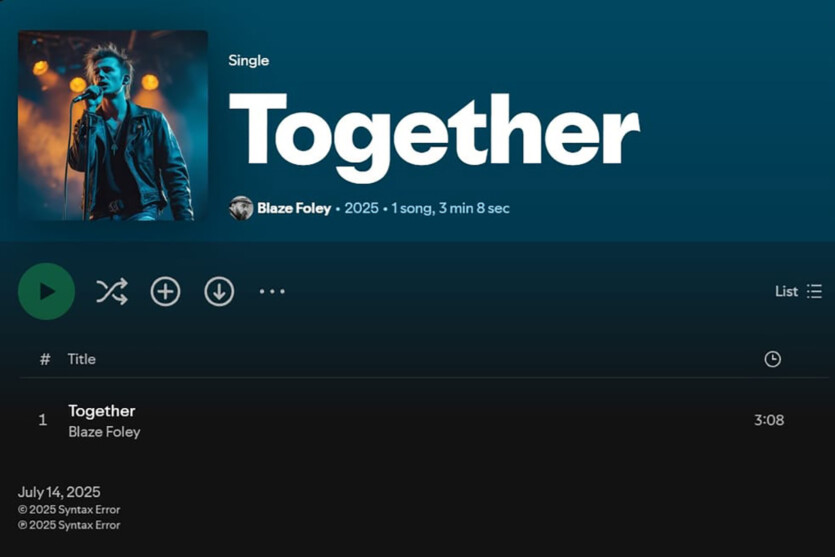 На Spotify з’явилися згенеровані ШІ пісні померлих виконавців — без дозволу власників прав