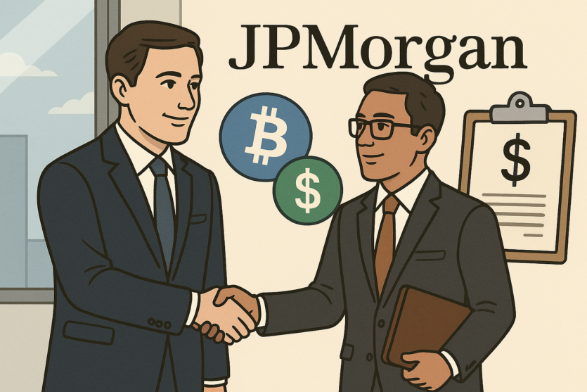 Наступного року JPMorgan дозволить кредити під заставу криптовалют