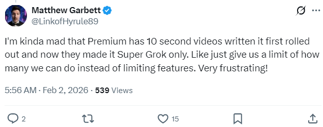 Раніше безкоштовно, тепер &mdash; $30: xAI закрила нові функції Grok Imagine для користувачів X Premium